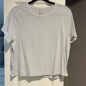 lululemon athletica Light white Short Sleeve Tee